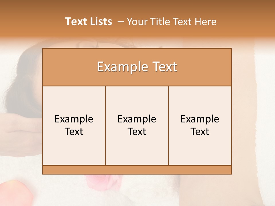Beauty Treatment Spa PowerPoint Template
