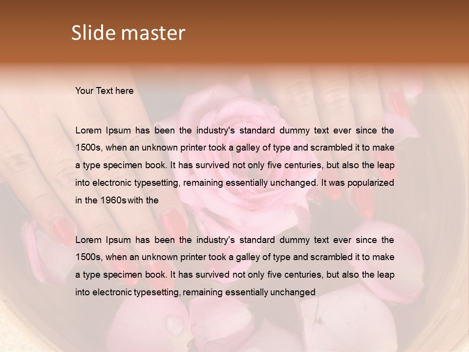 Wet Health Close PowerPoint Template