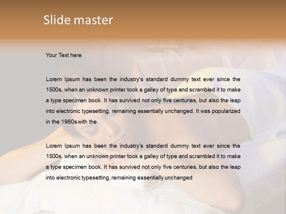 Beauty Beautiful Holi Tic PowerPoint Template