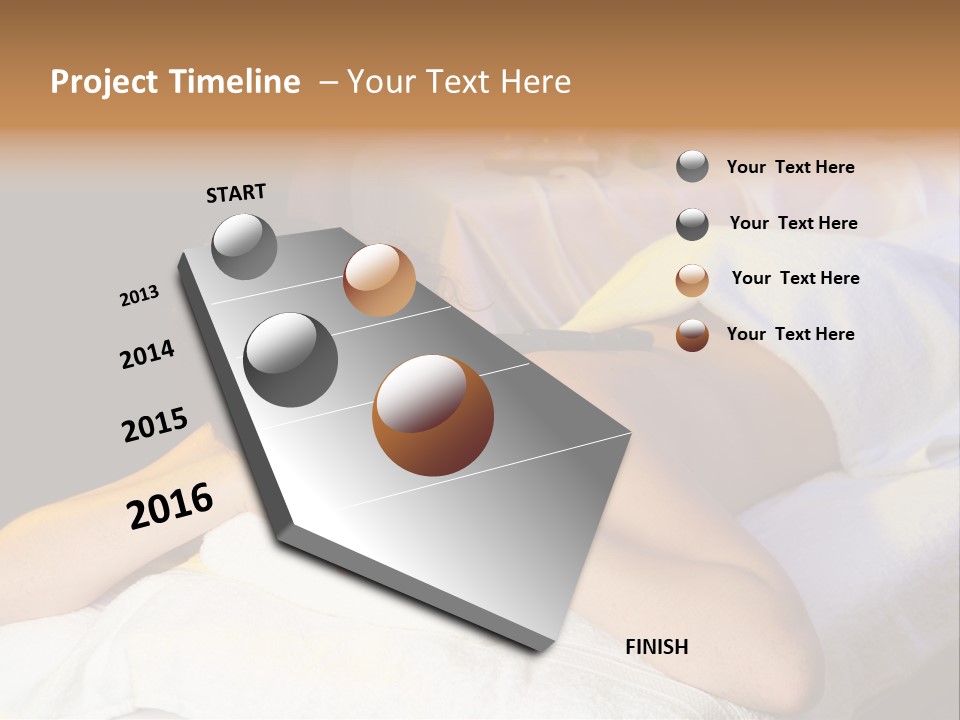 Beauty Beautiful Holi Tic PowerPoint Template