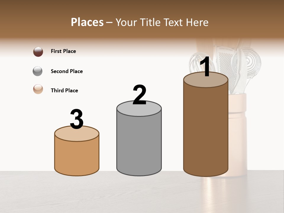 Spoon Items Whisk PowerPoint Template