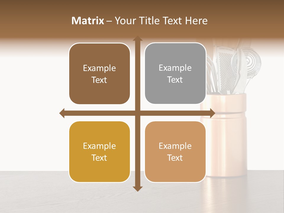 Spoon Items Whisk PowerPoint Template