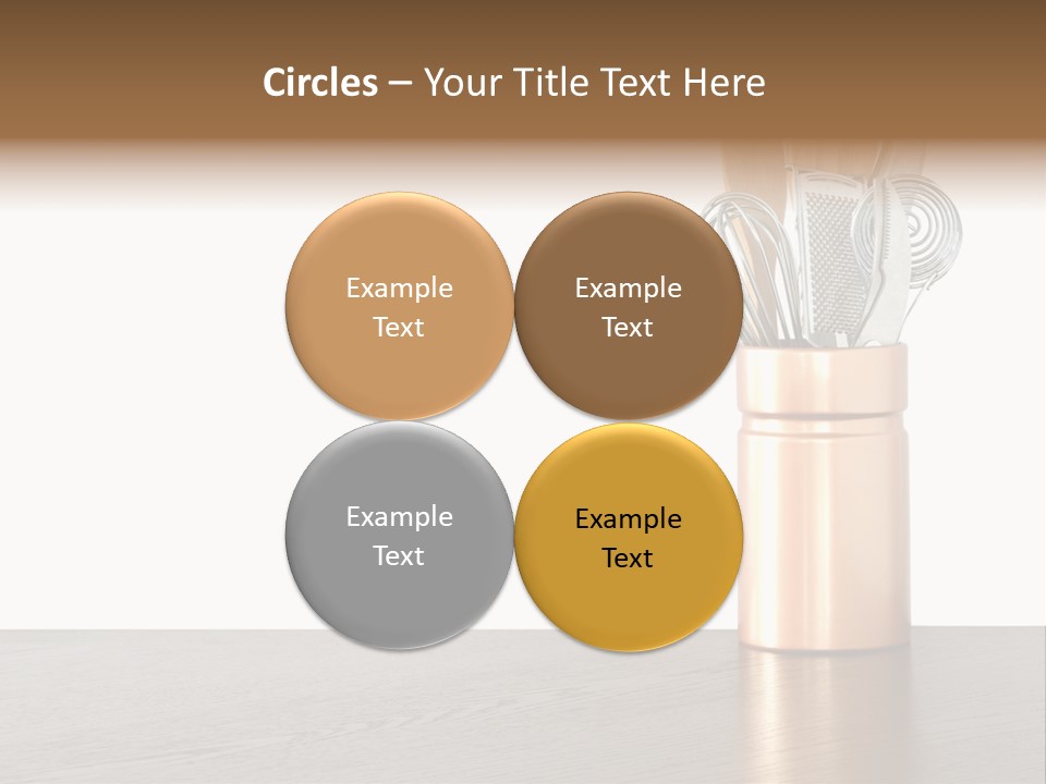 Spoon Items Whisk PowerPoint Template