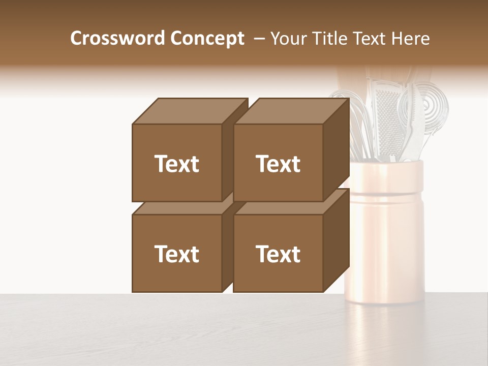 Spoon Items Whisk PowerPoint Template