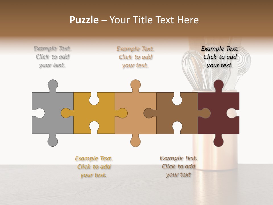 Spoon Items Whisk PowerPoint Template