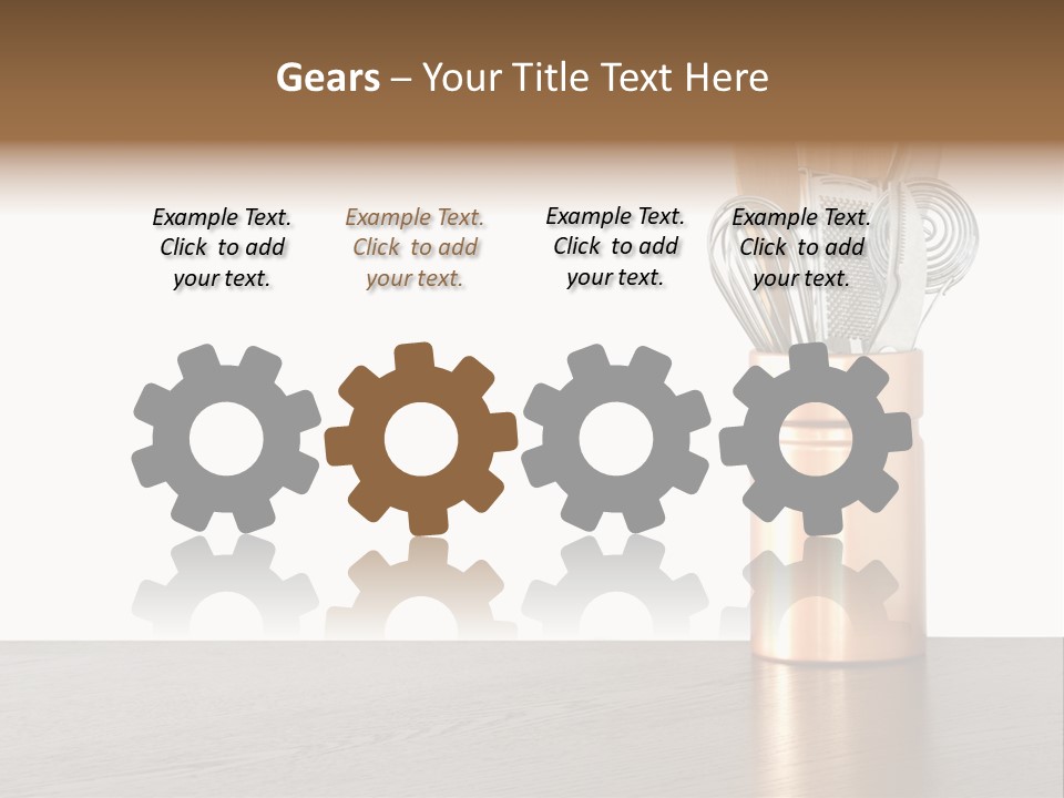 Spoon Items Whisk PowerPoint Template