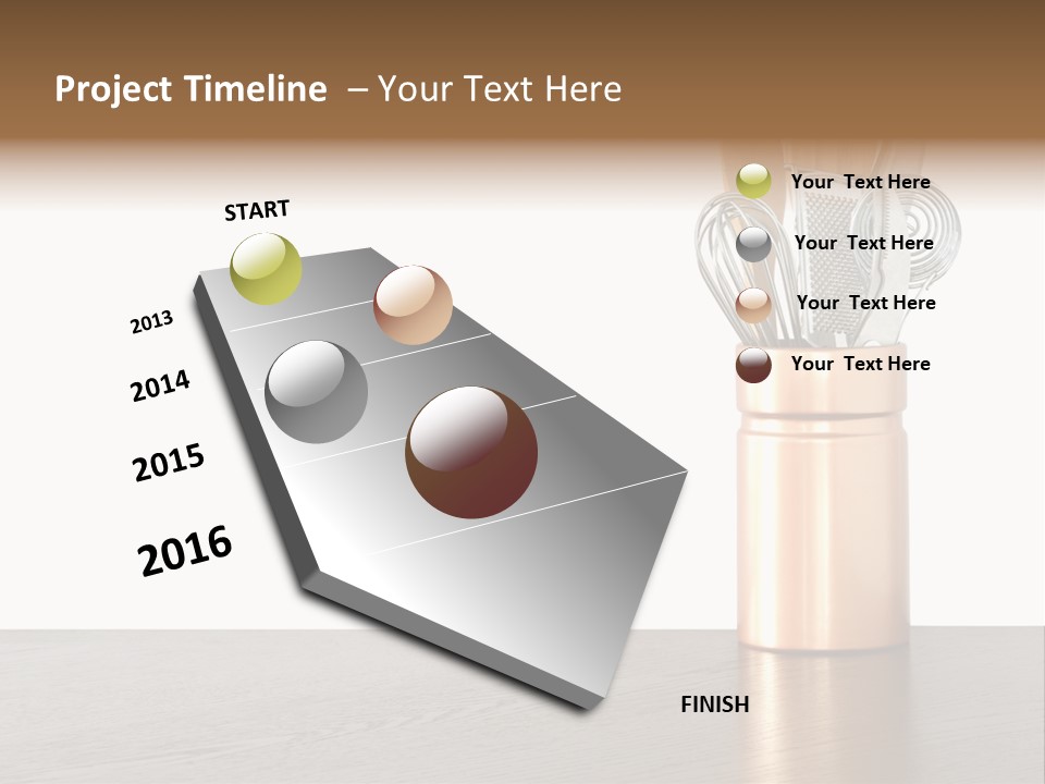 Spoon Items Whisk PowerPoint Template