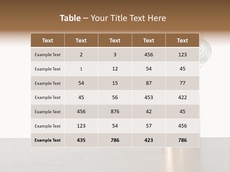 Spoon Items Whisk PowerPoint Template