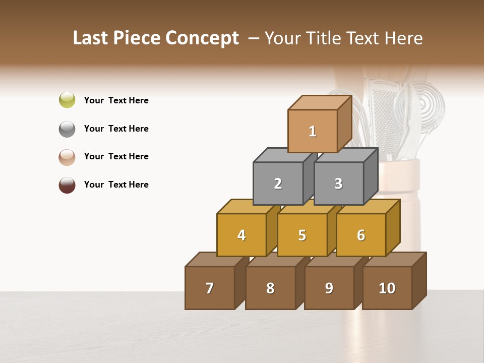 Spoon Items Whisk PowerPoint Template