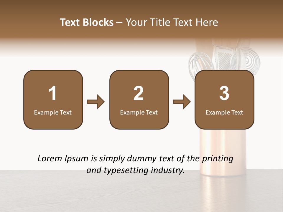Spoon Items Whisk PowerPoint Template