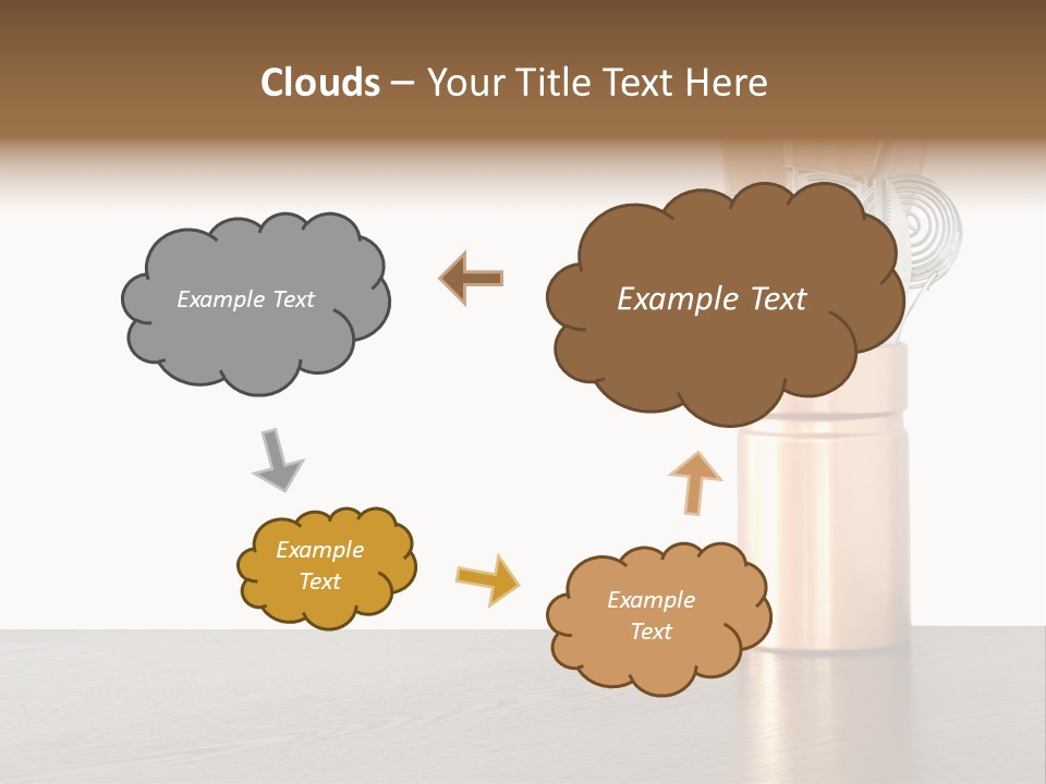 Spoon Items Whisk PowerPoint Template