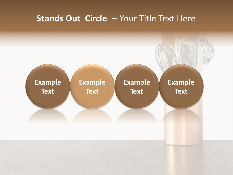 Spoon Items Whisk PowerPoint Template