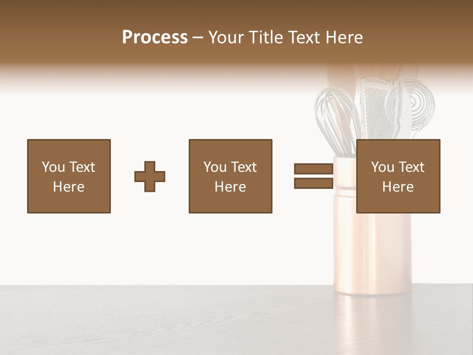 Spoon Items Whisk PowerPoint Template