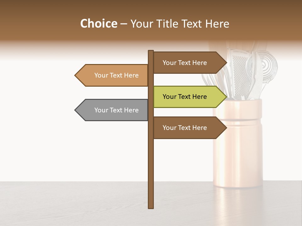 Spoon Items Whisk PowerPoint Template