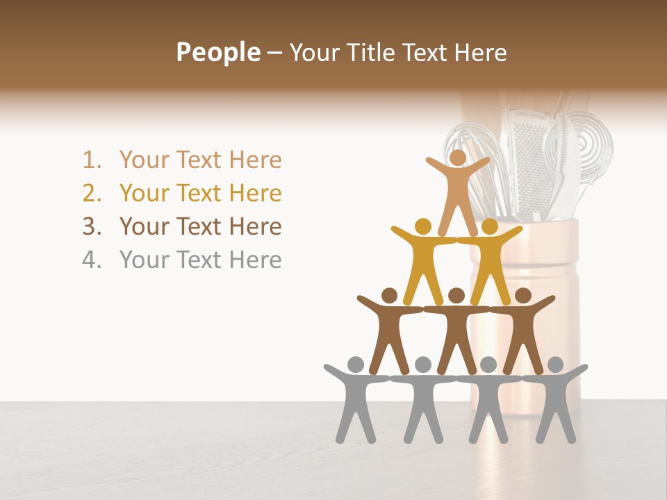 Spoon Items Whisk PowerPoint Template