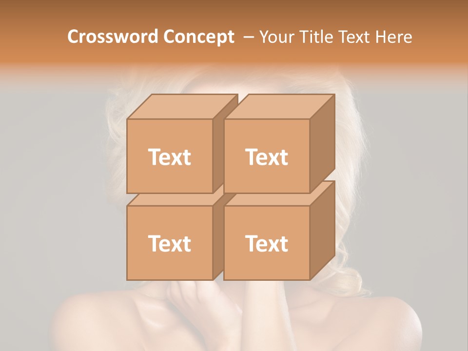 Woman Nails Manicure Fingernail PowerPoint Template