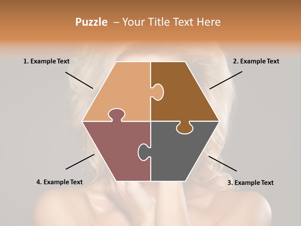 Woman Nails Manicure Fingernail PowerPoint Template