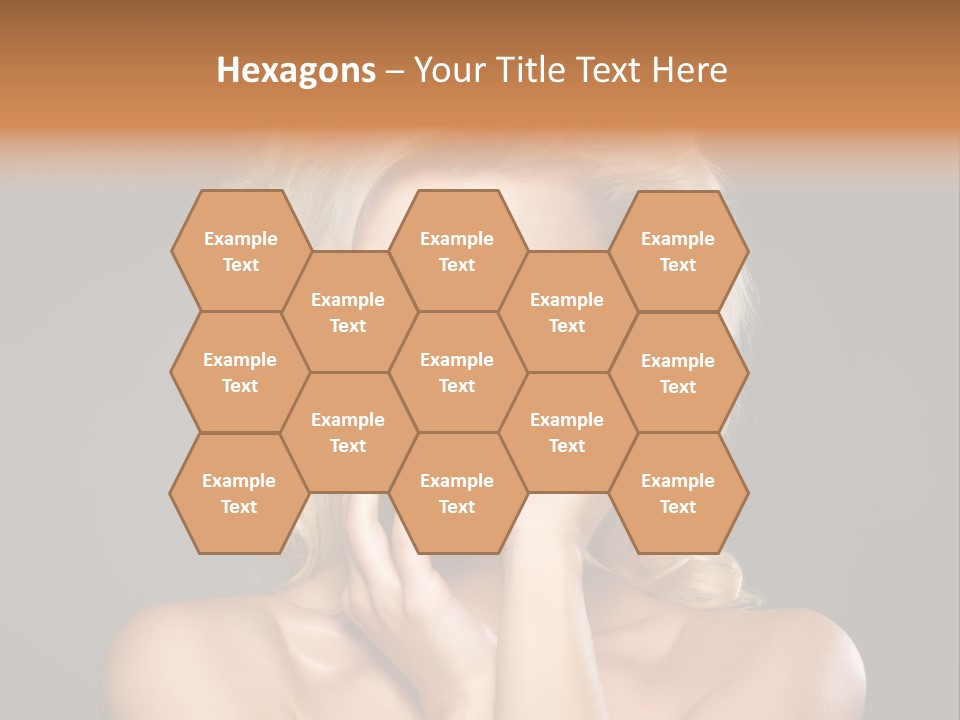 Woman Nails Manicure Fingernail PowerPoint Template