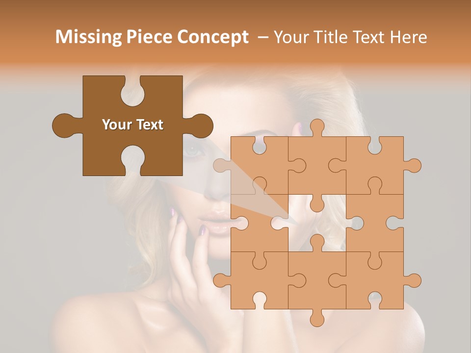 Woman Nails Manicure Fingernail PowerPoint Template