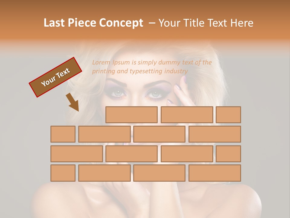 Woman Nails Manicure Fingernail PowerPoint Template