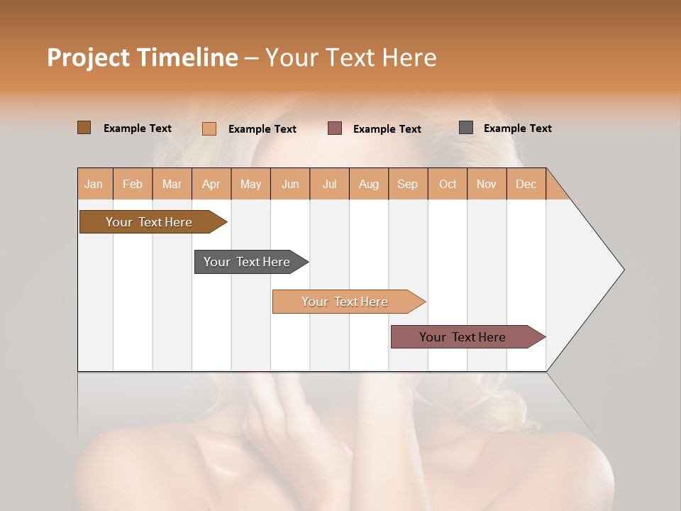 Woman Nails Manicure Fingernail PowerPoint Template