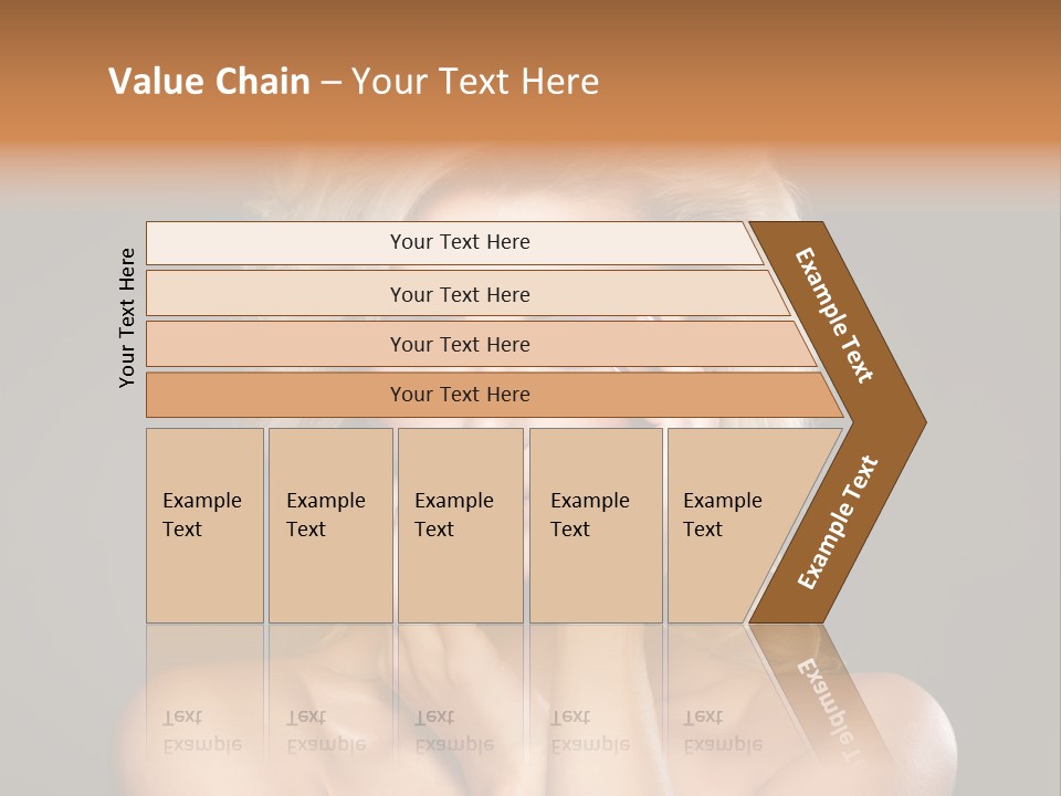 Woman Nails Manicure Fingernail PowerPoint Template