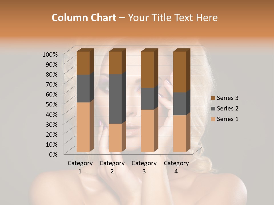 Woman Nails Manicure Fingernail PowerPoint Template