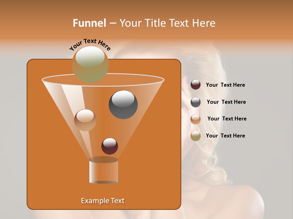 Woman Nails Manicure Fingernail PowerPoint Template