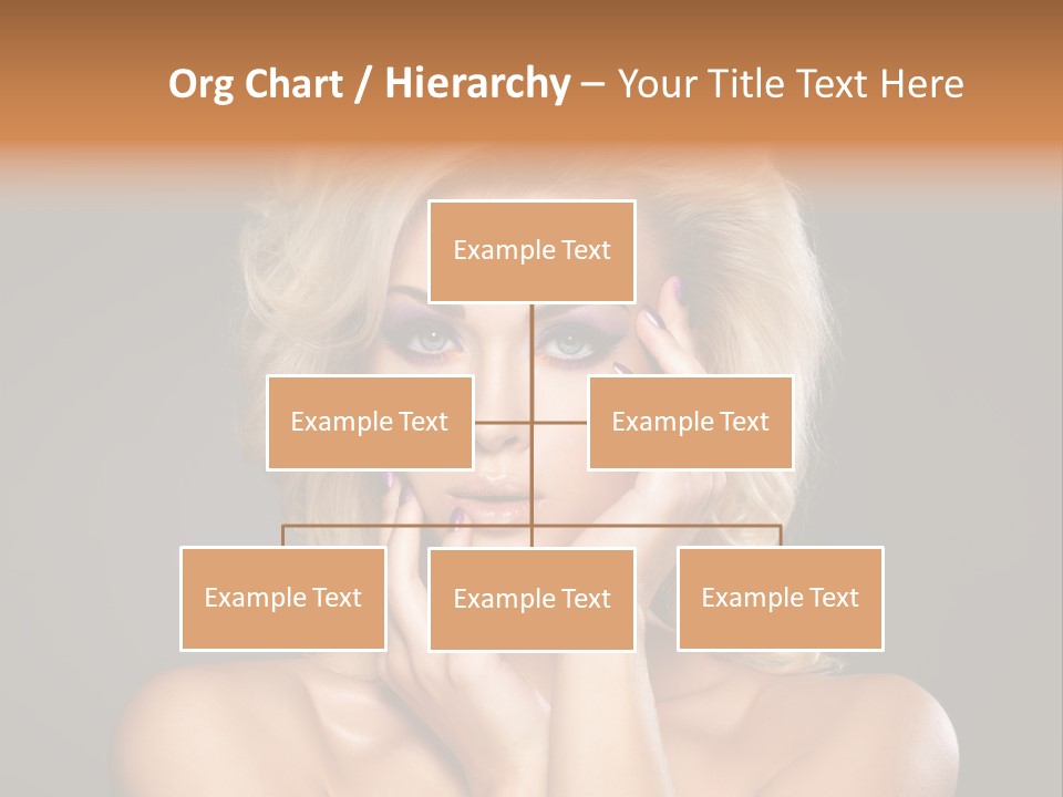 Woman Nails Manicure Fingernail PowerPoint Template