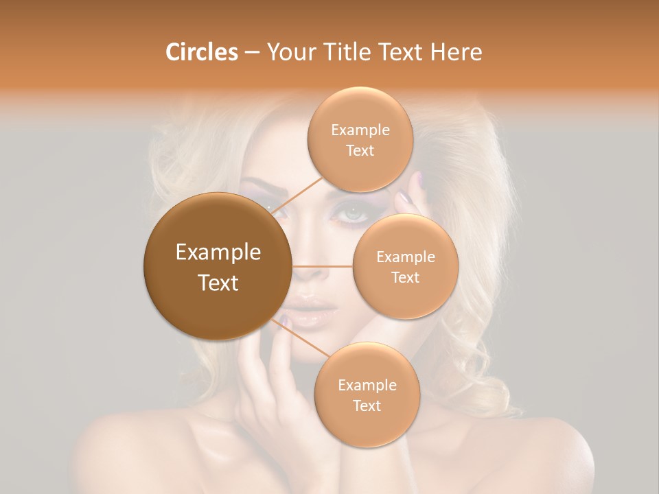 Woman Nails Manicure Fingernail PowerPoint Template