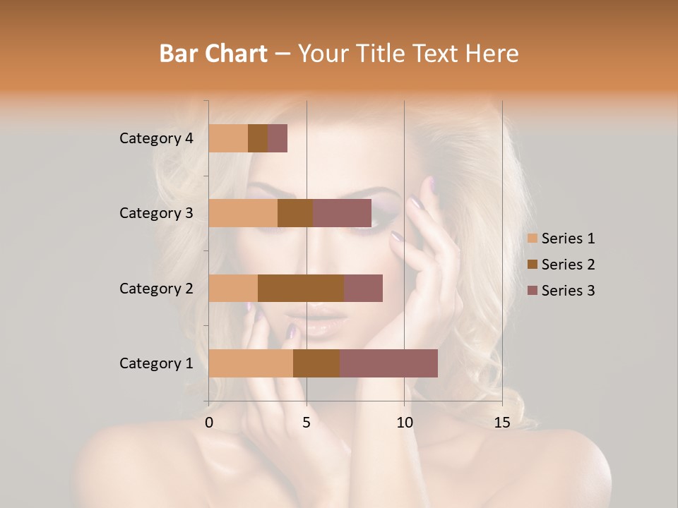 Woman Nails Manicure Fingernail PowerPoint Template