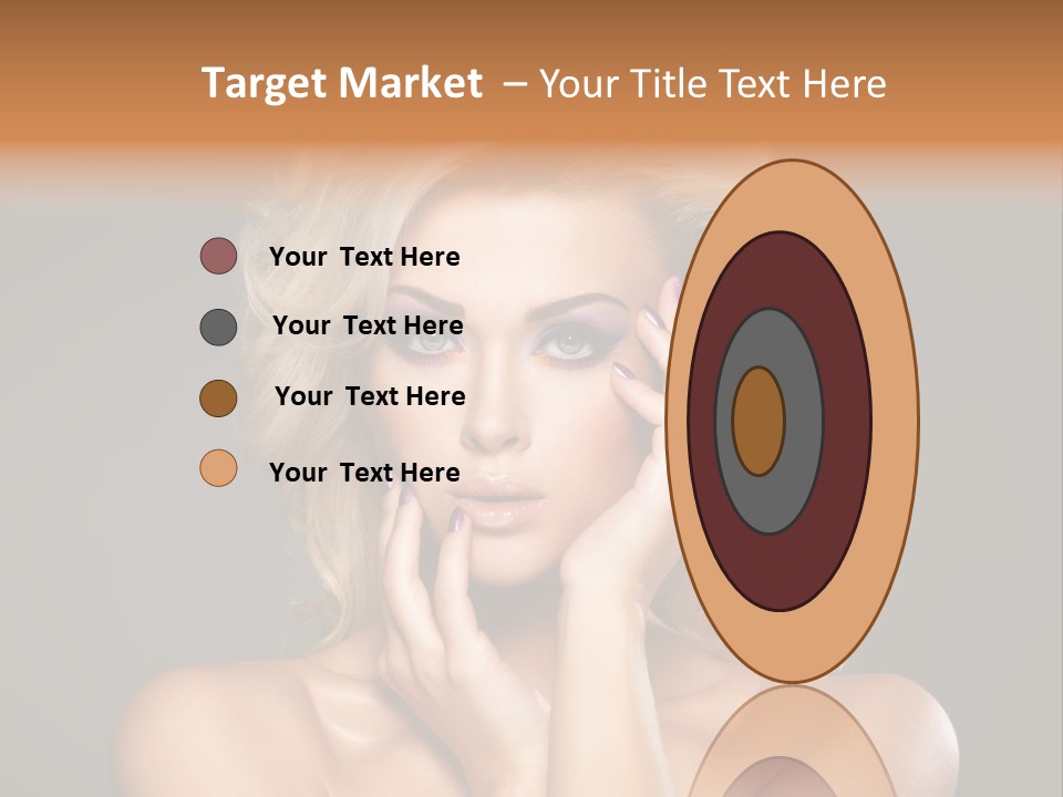 Woman Nails Manicure Fingernail PowerPoint Template