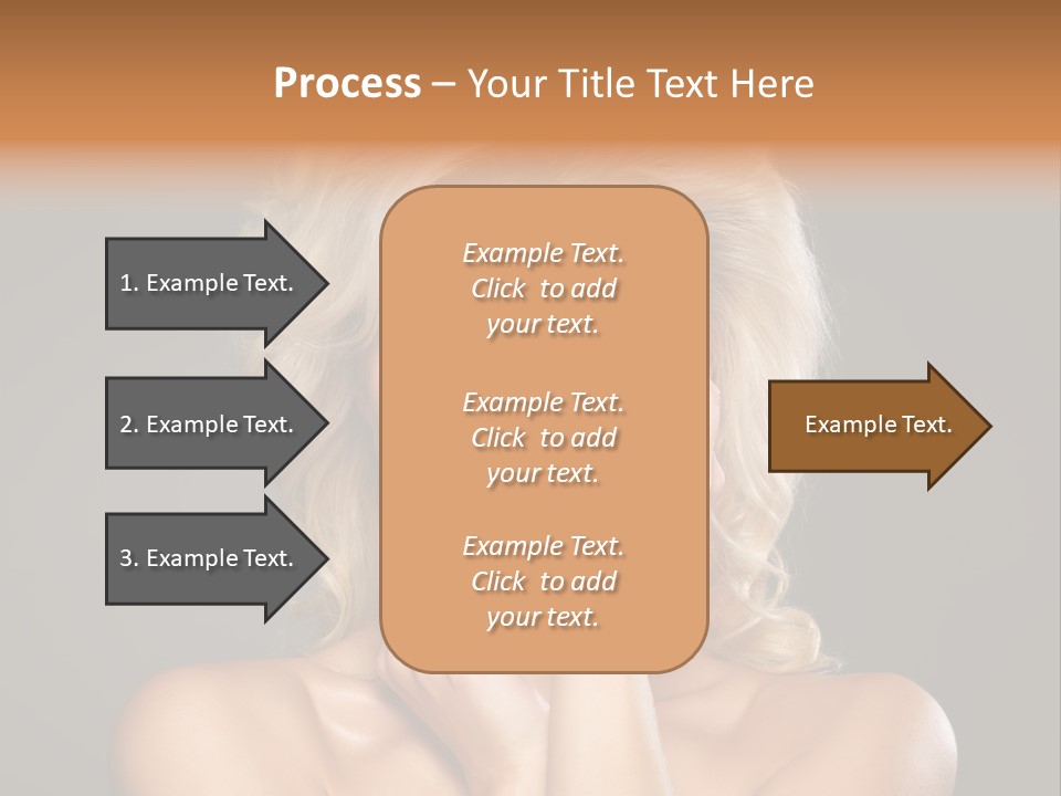 Woman Nails Manicure Fingernail PowerPoint Template