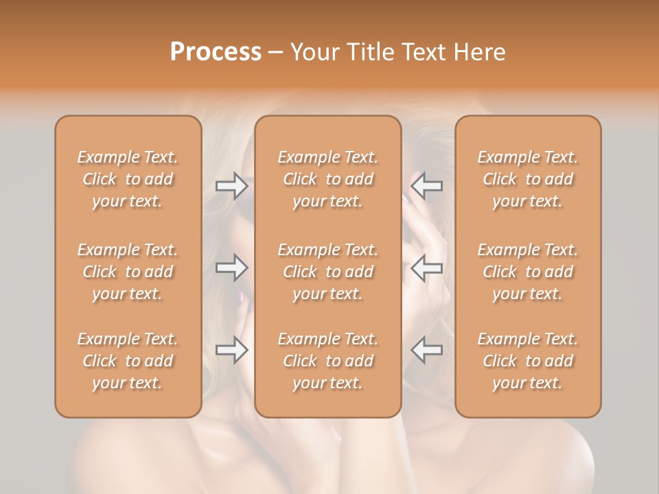 Woman Nails Manicure Fingernail PowerPoint Template