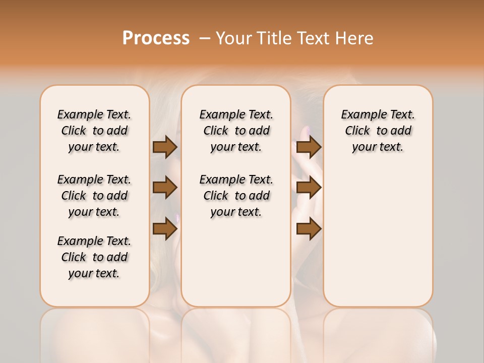 Woman Nails Manicure Fingernail PowerPoint Template