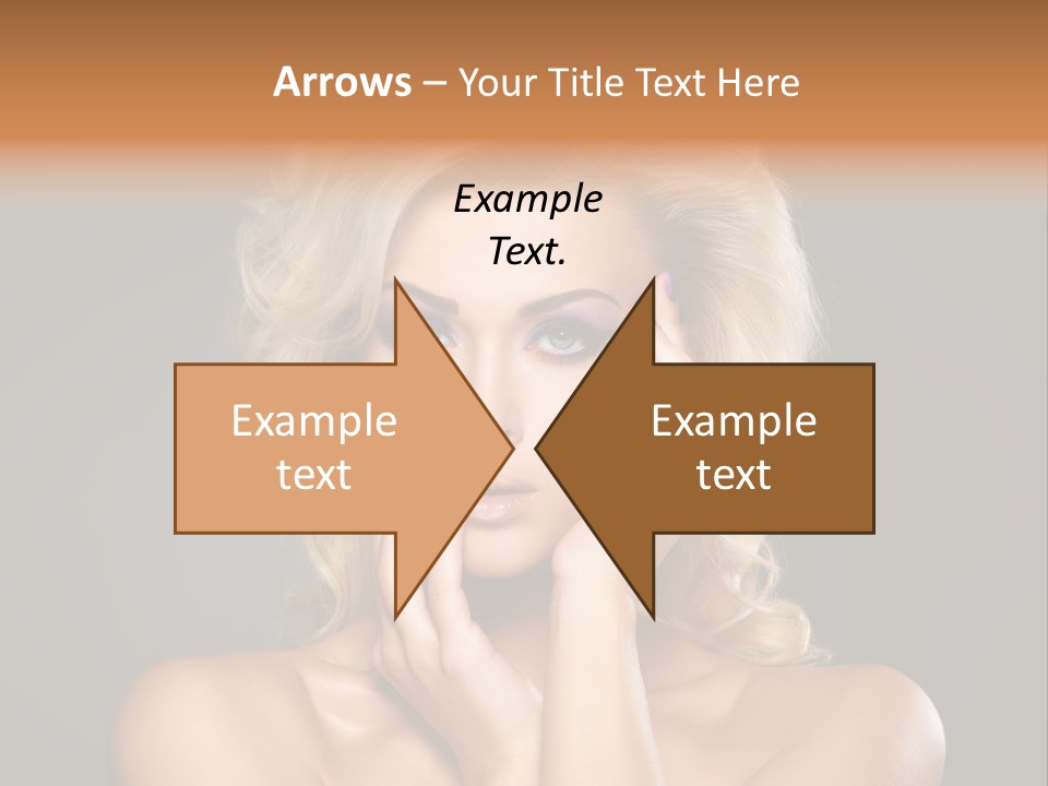 Woman Nails Manicure Fingernail PowerPoint Template