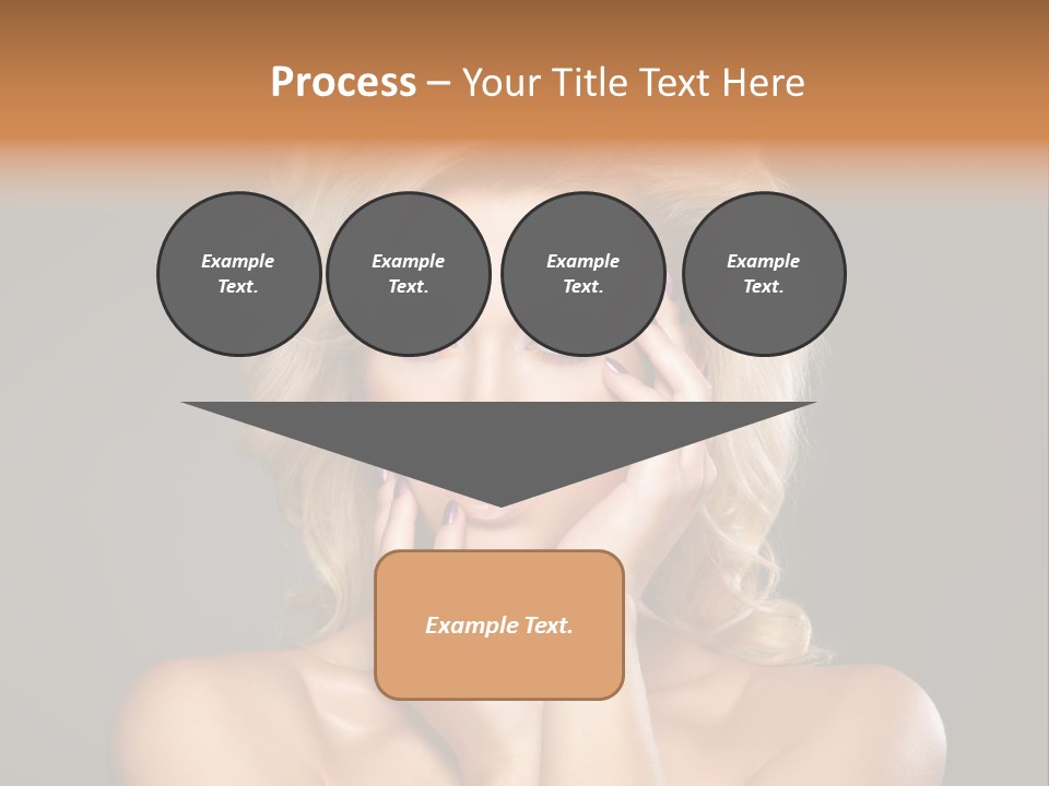 Woman Nails Manicure Fingernail PowerPoint Template