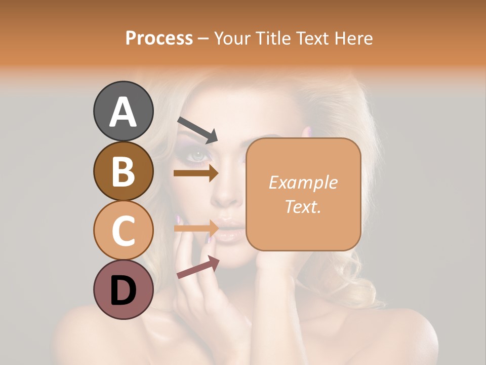 Woman Nails Manicure Fingernail PowerPoint Template