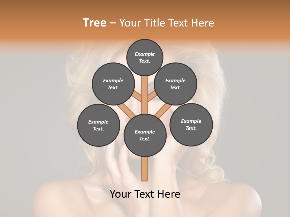 Woman Nails Manicure Fingernail PowerPoint Template