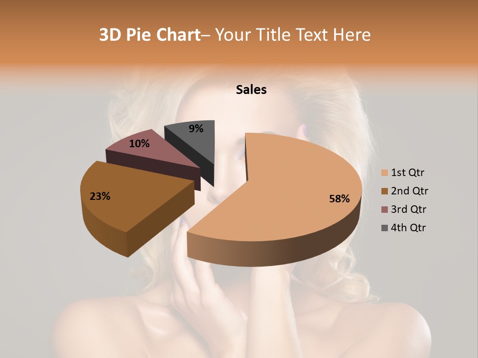 Woman Nails Manicure Fingernail PowerPoint Template