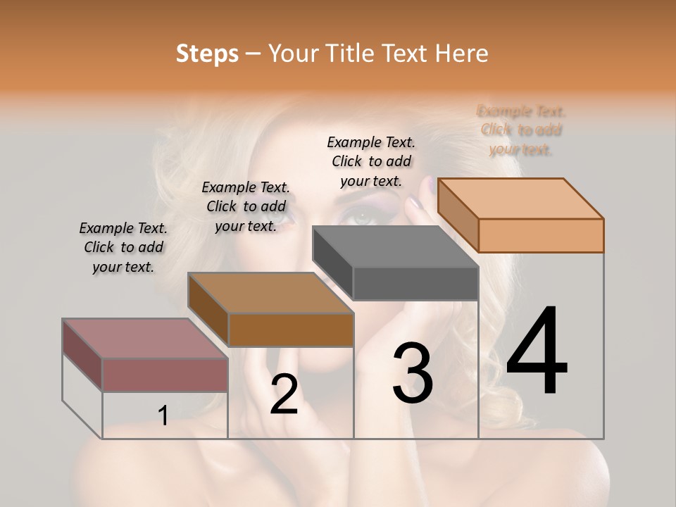 Woman Nails Manicure Fingernail PowerPoint Template