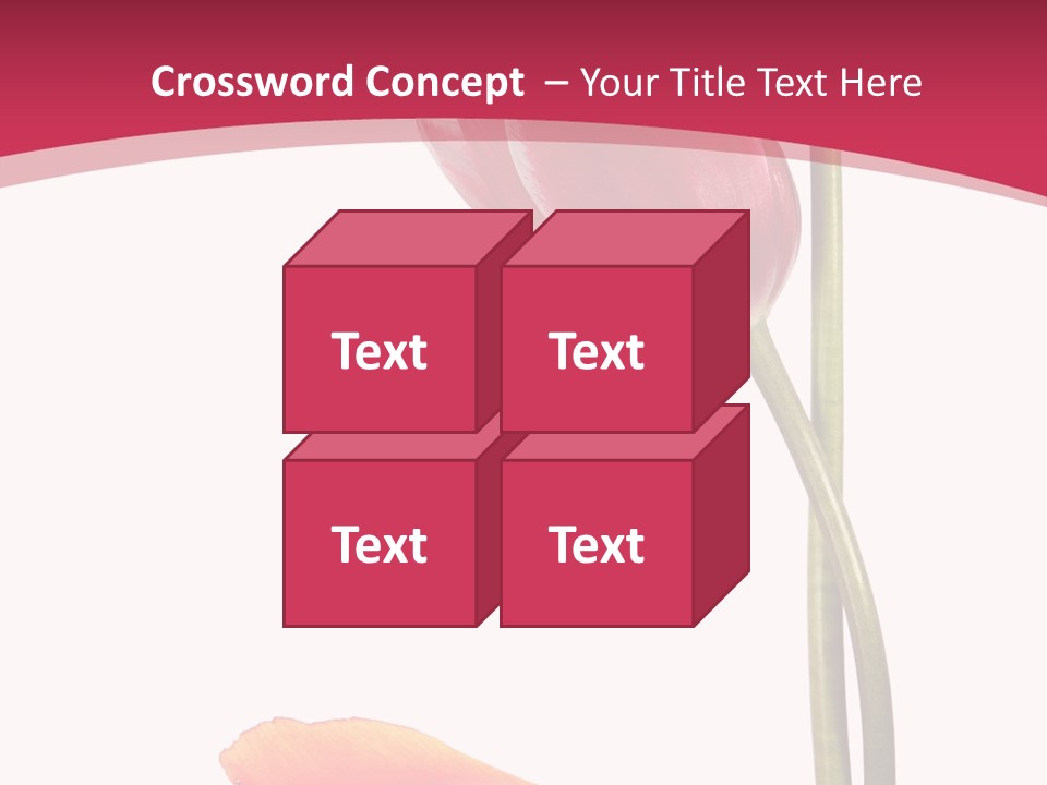 Excellent Lovely Flower PowerPoint Template