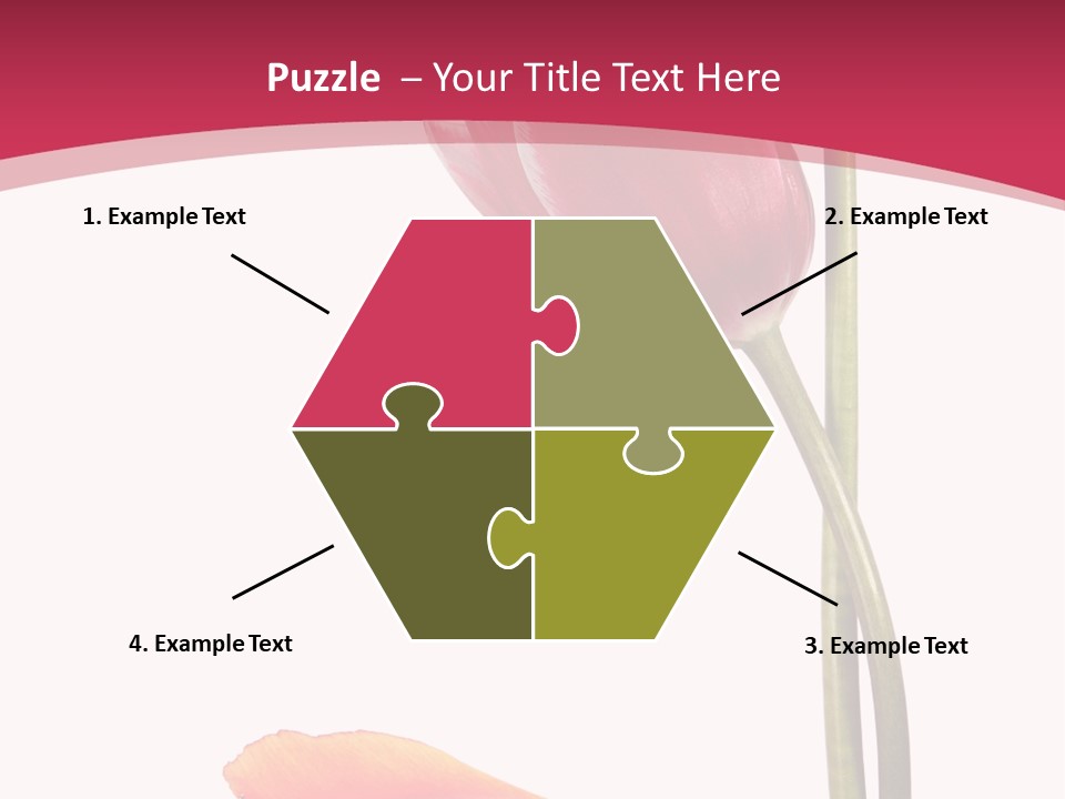 Excellent Lovely Flower PowerPoint Template