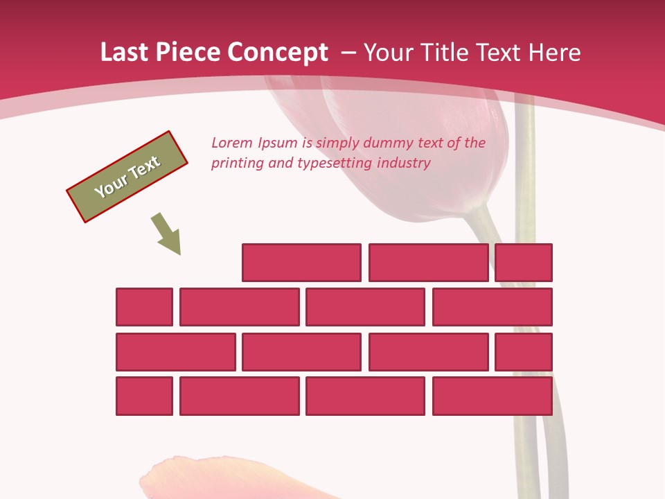 Excellent Lovely Flower PowerPoint Template