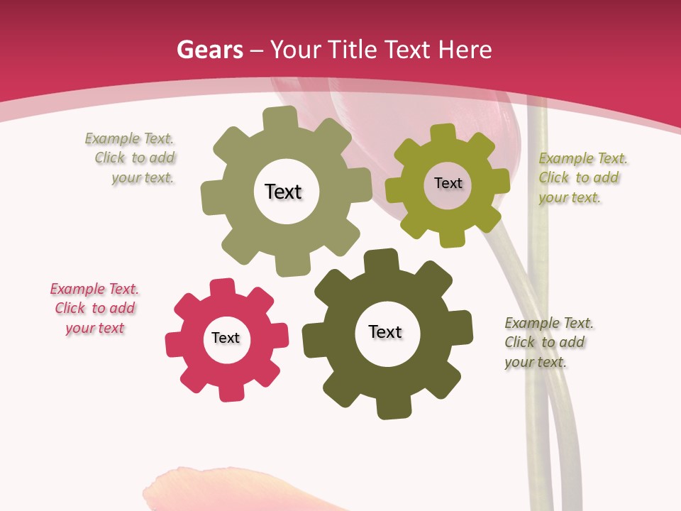 Excellent Lovely Flower PowerPoint Template