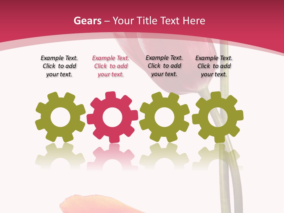 Excellent Lovely Flower PowerPoint Template