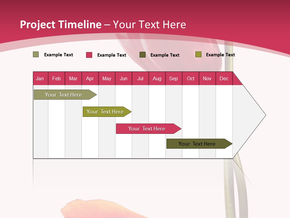 Excellent Lovely Flower PowerPoint Template