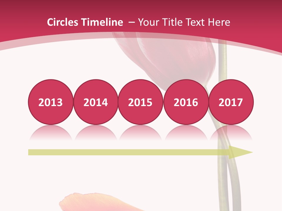 Excellent Lovely Flower PowerPoint Template