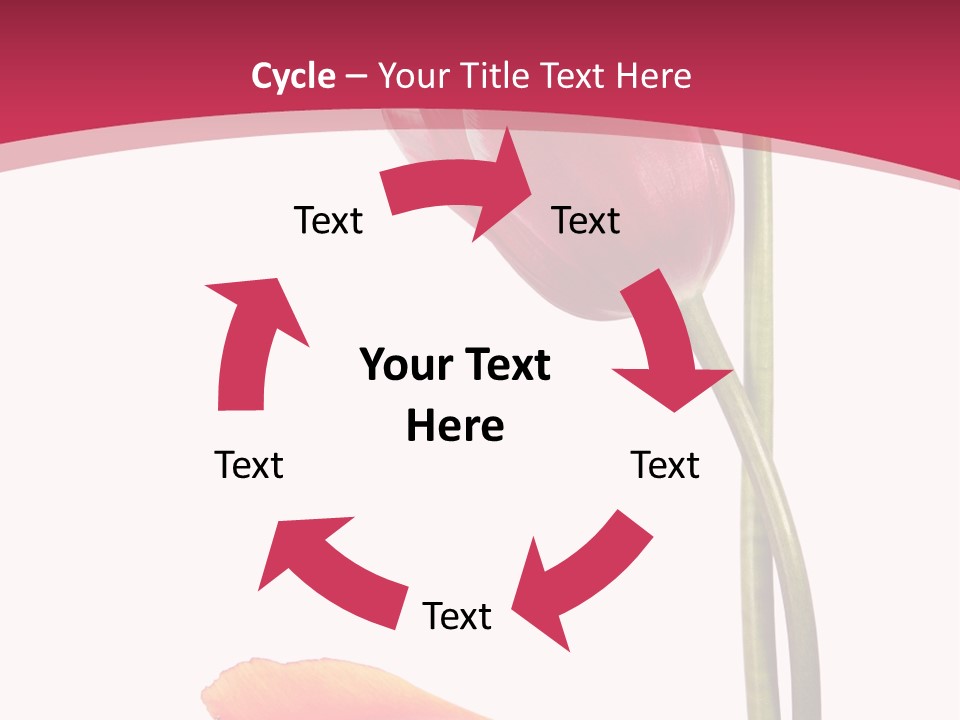 Excellent Lovely Flower PowerPoint Template