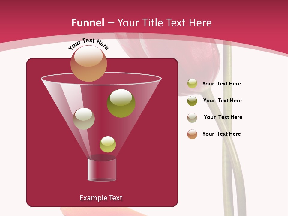 Excellent Lovely Flower PowerPoint Template